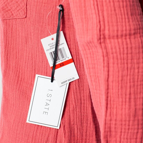 1. State Coral XS Blouse - Picture 3 of 4